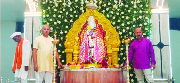 श्री साइ मदिराचा ३३ वा वधापन दिन